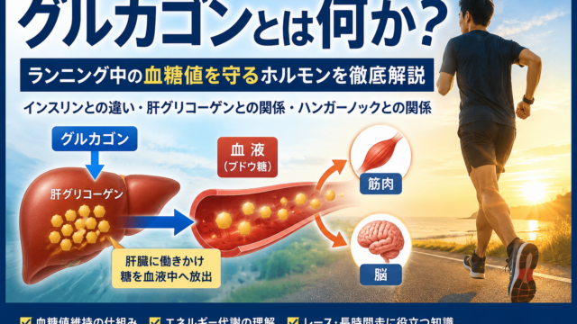 グルカゴンとは何か|ランニング中の血糖値を守るホルモンを徹底解説 62243263-9976-456b-9580-3aacc22a73f4